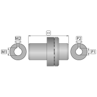 pomp/motor koppeling ZG-151
