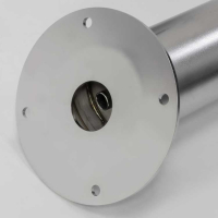 Pistool steun RVS 100 mm