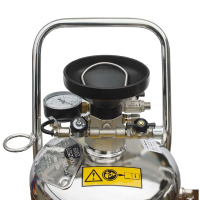 Schuimunit RVS 100 liter