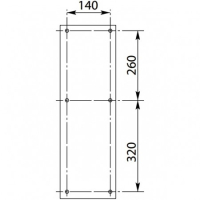 zwaaiarm - haspel -  4570 mm 