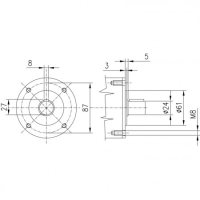 Reductie gear voor benzine motors