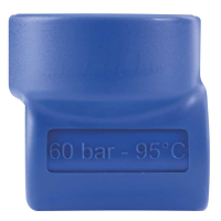 Rubber beschermde RVS kogelkraan ST3100 - 1/2 F