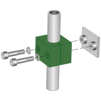 buisklem groen 12 mm