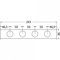 verdeel manifold RVS