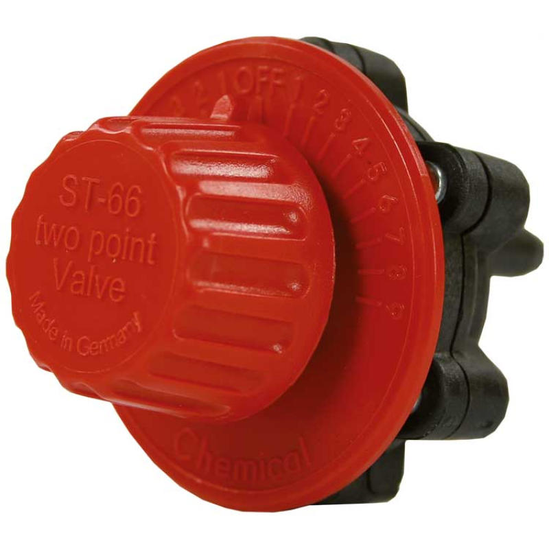 ST66 doseerventiel - rood