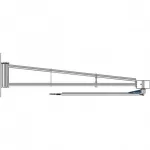 Zwaaiarm verlenging 2000 mm