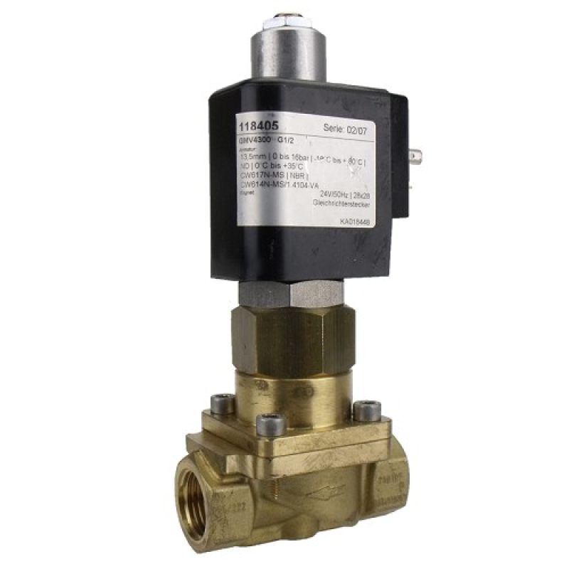 Magneetventiel 1/2 0 - 10 bar