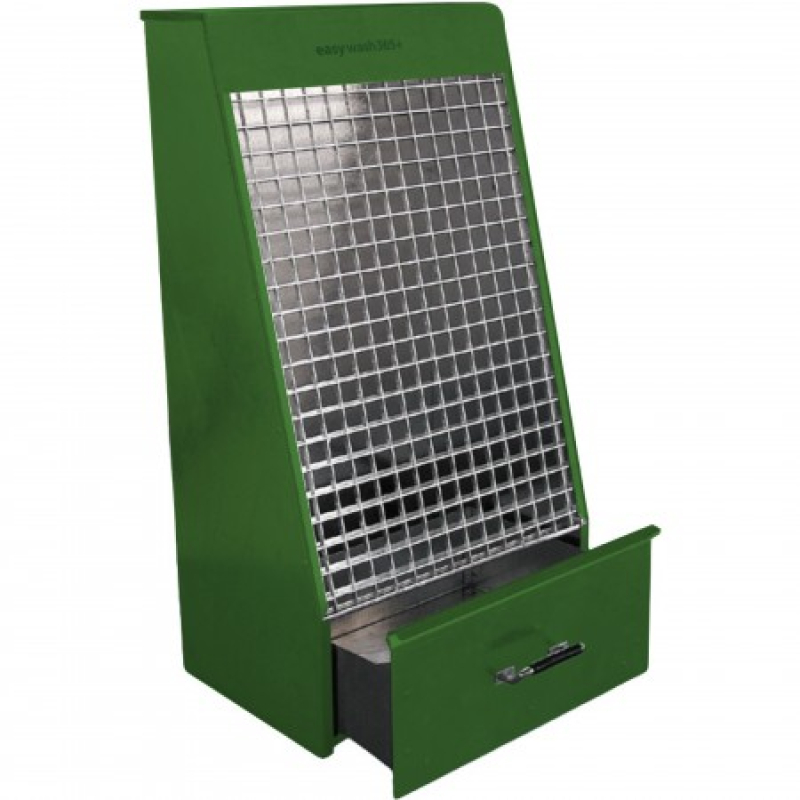 mattenklopper gepoedercoat - groen