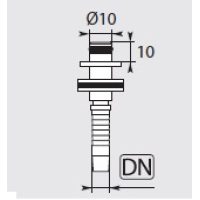 Persnippel RVS 10 mm Karcher