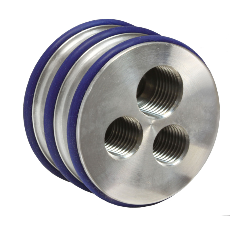 Drievoudige nozzle houder