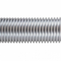 Stofzuigerslang zilver