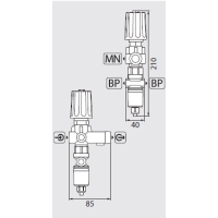 ST261 unloader - drukschakelaar