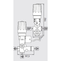 ST291 unloader - drukschakelaar