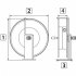 STK slanghaspel 36 mtr - 3/8 F